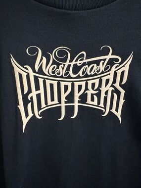 West Coast Choppers Men's Navy Short Sleeve Tee